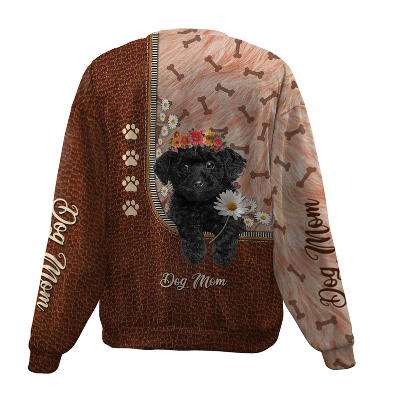 Poodle-Dog Mom-Premium Sweater