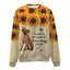 Rhodesian Ridgeback-Flower-Premium Sweater
