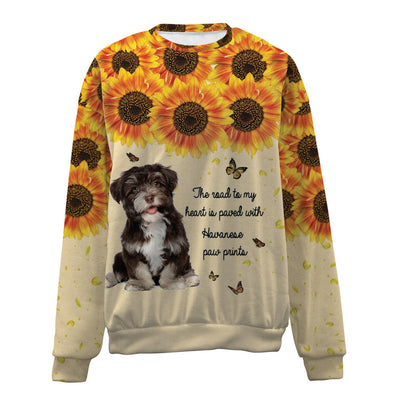 Havanese-Flower-Premium Sweater