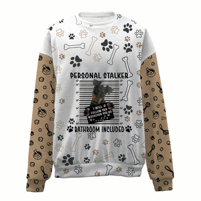 Manchester Terrier-Personal Stalker-Premium Sweater