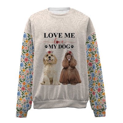 American Cocker Spaniel-Love My Dog-Premium Sweater