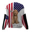 Labradoodle-USA Flag-Premium Sweater