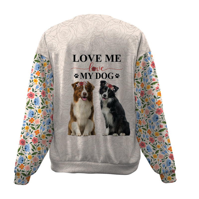 Border Collie-Love My Dog-Premium Sweater