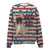 French Bulldog-American Flag-Premium Sweater