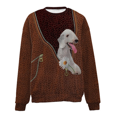 BEDLINGTON TERRIER-Zip-Premium Sweater