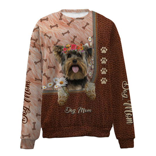 Yorkshire Terrier-Dog Mom-Premium Sweater