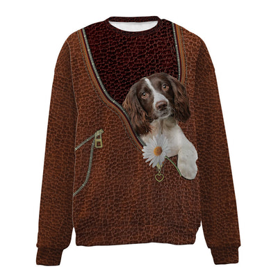 ENGLISH SPRINGER SPANIEL-Zip-Premium Sweater