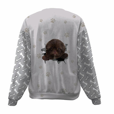 Shih Tzu-Chocolate-Paw And Pond-Premium Sweater