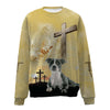 Staffordshire Bull Terrier-Jesus-Premium Sweater