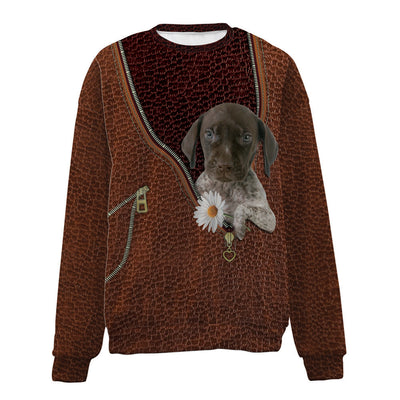 GERMAN SHORTHAIRED POINTER-Zip-Premium Sweater