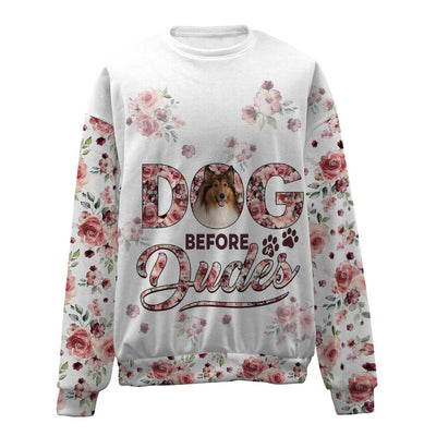 Rough Collie-Before Dudes-Premium Sweater