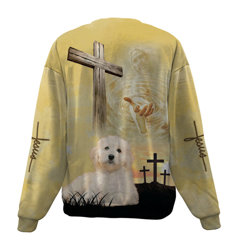 Labradoodle-Jesus-Premium Sweater