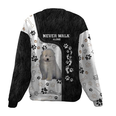Samoyed-Never Walk Alone-Premium Sweater