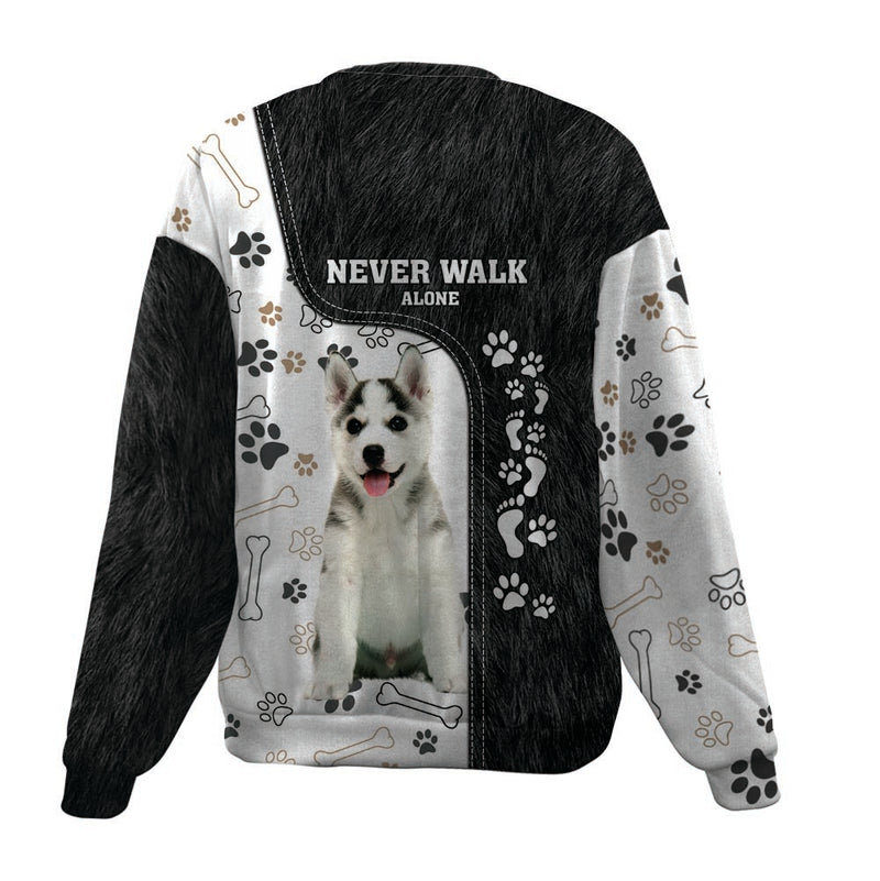 Alaskan Malamute-Never Walk Alone-Premium Sweater