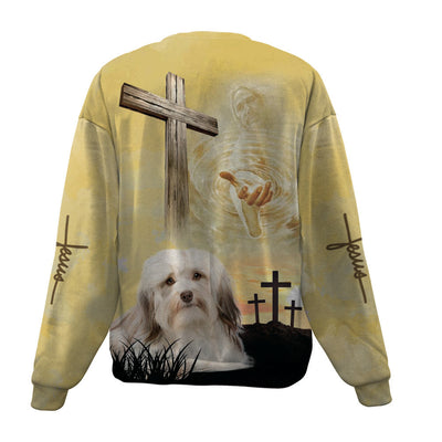 Havanese-Jesus-Premium Sweater