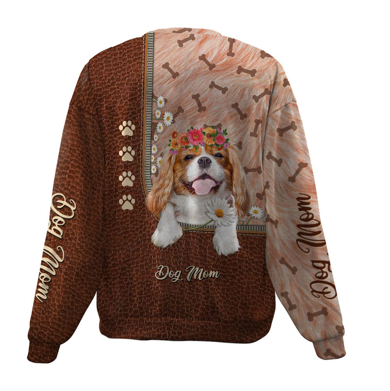 Cavalier King Charles Spaniel-Dog Mom-Premium Sweater