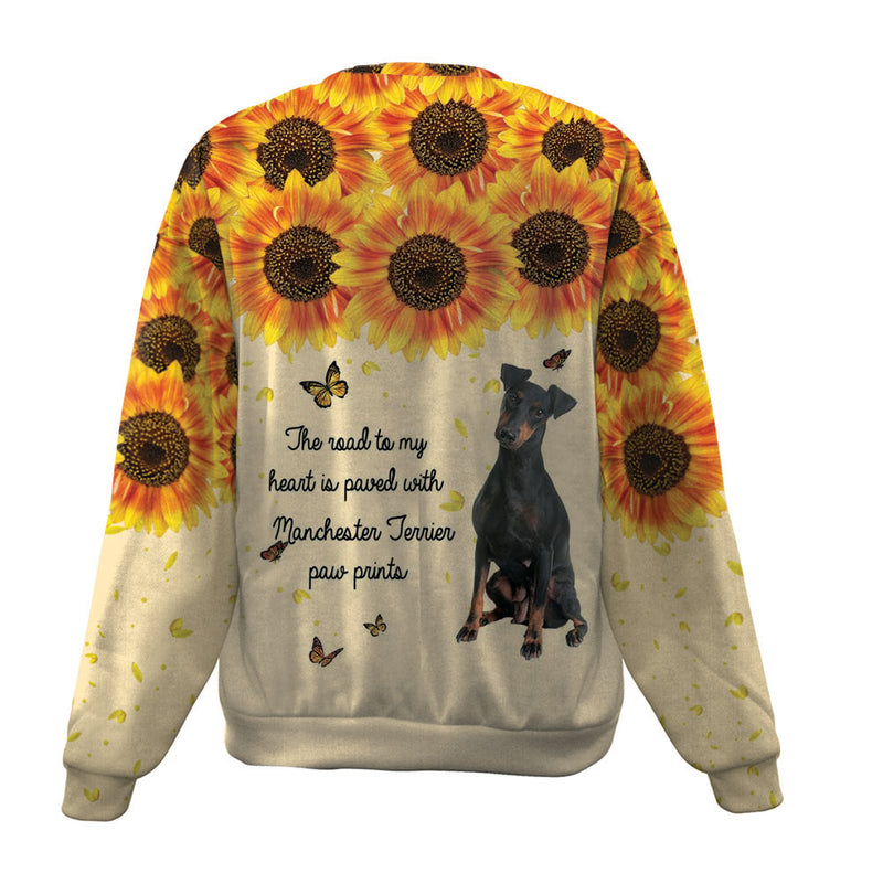 Manchester Terrier-Flower-Premium Sweater