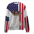 Papillon-USA Flag-Premium Sweater
