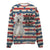 West Highland White Terrier-American Flag-Premium Sweater