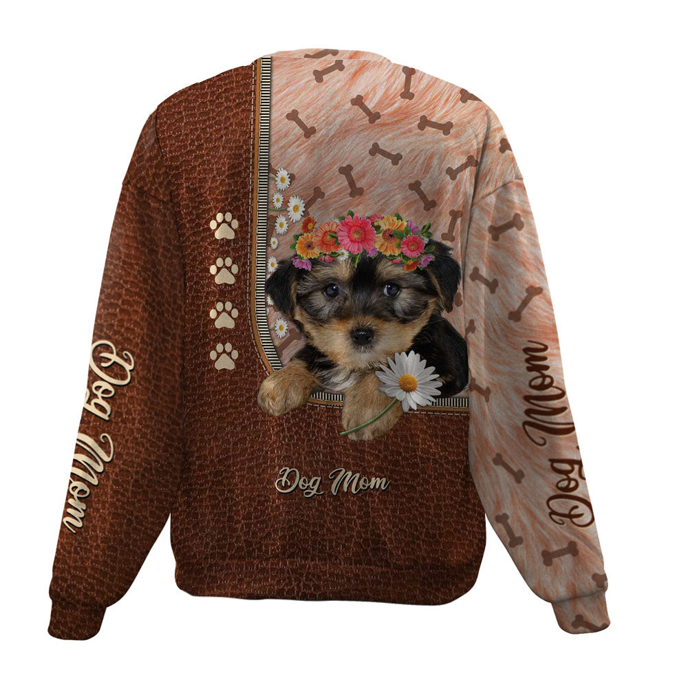 Morkie-Dog Mom-Premium Sweater