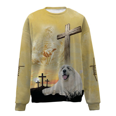 Great Pyreness-Jesus-Premium Sweater