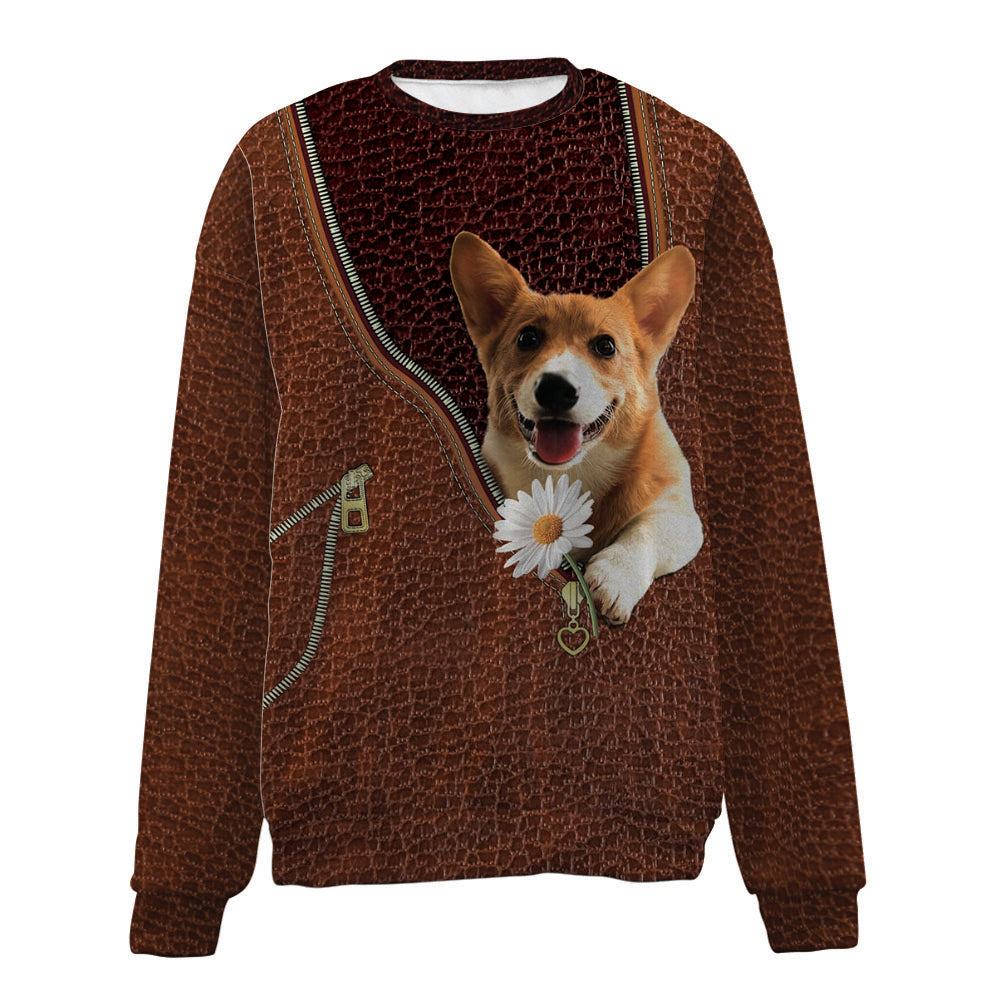 CORGI-Zip-Premium Sweater