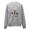 Bichon Frise-Paw And Pond-Premium Sweater