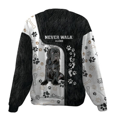 Neapolitan Mastiff-Never Walk Alone-Premium Sweater