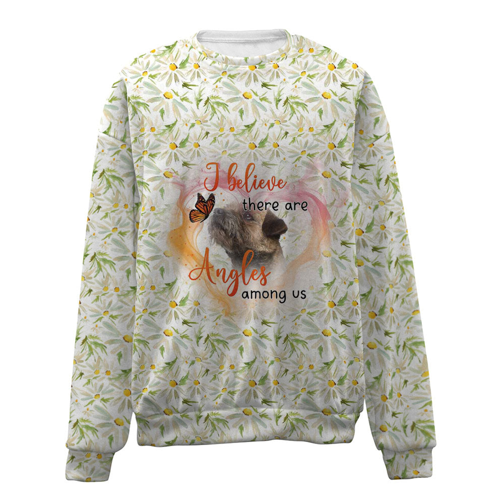 Border Terrier-Angles-Premium Sweater