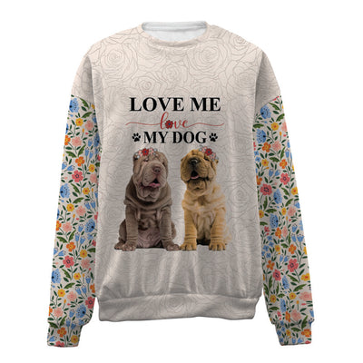 Shar Pei-Love My Dog-Premium Sweater