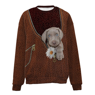 WEIMARANER-Zip-Premium Sweater