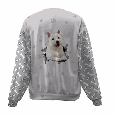 West Highland White Terrier-Paw And Pond-Premium Sweater