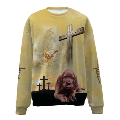 Irish Setter-Jesus-Premium Sweater