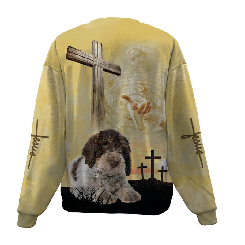 Lagotto Romagnolo-Jesus-Premium Sweater