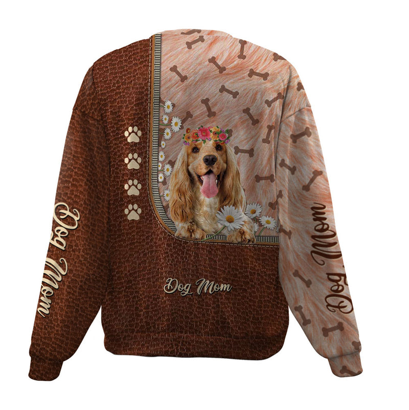 English Cocker Spaniel-Dog Mom-Premium Sweater