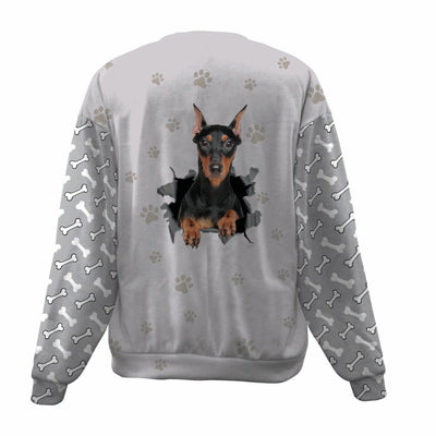 Doberman-02-Paw And Pond-Premium Sweater