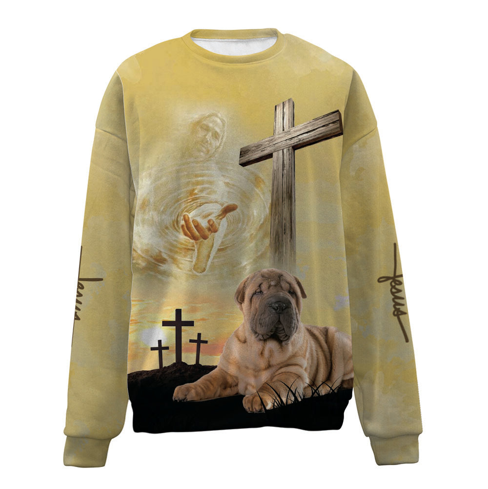 Shar Pei-Jesus-Premium Sweater