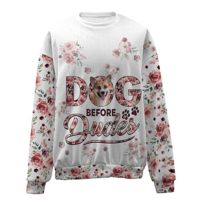 Pembroke Welsh Corgi-Before Dudes-Premium Sweater