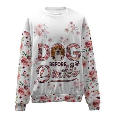 Beagle-Before Dudes-Premium Sweater