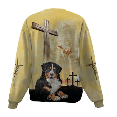 Bernese Mountain-Jesus-Premium Sweater