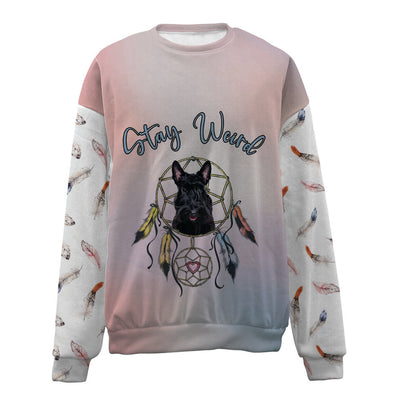 Scottish Terrier-Stay Weird-Premium Sweater