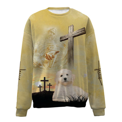 Labradoodle-Jesus-Premium Sweater
