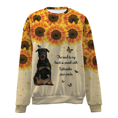 Rottweiler 2-Flower-Premium Sweater