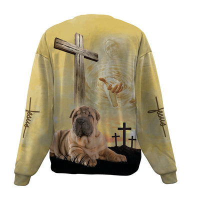 Shar Pei-Jesus-Premium Sweater