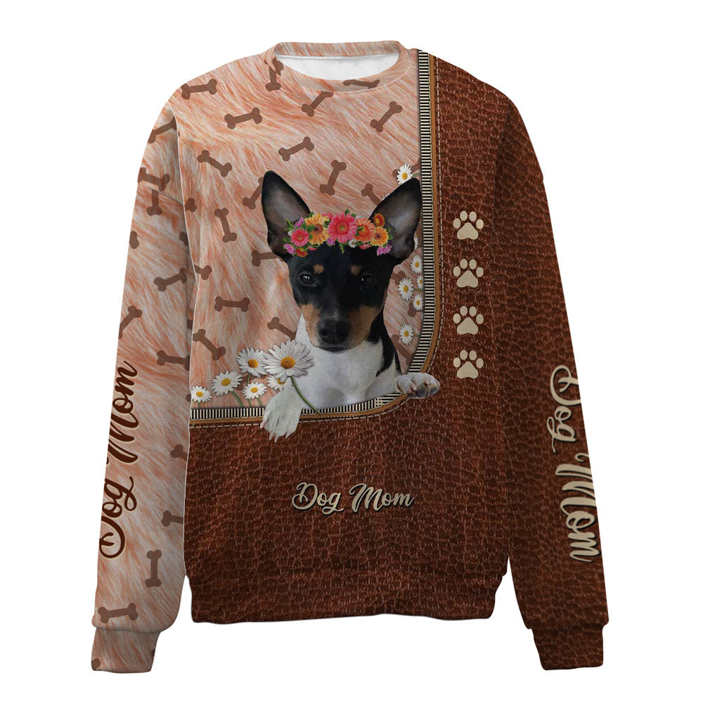 Rat Terrier-Dog Mom-Premium Sweater