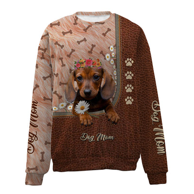 Dachshund-Dog Mom-Premium Sweater