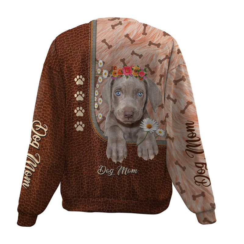 Weimaraner-Dog Mom-Premium Sweater