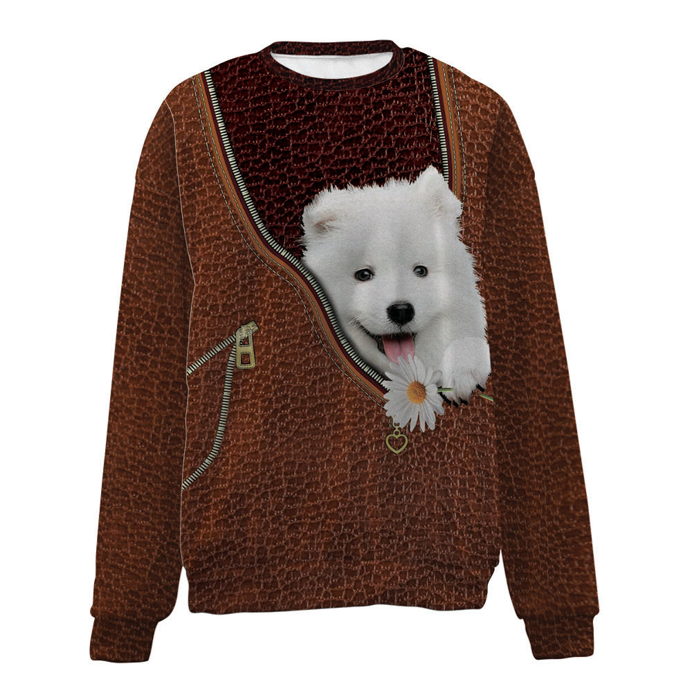 SAMOYED-Zip-Premium Sweater