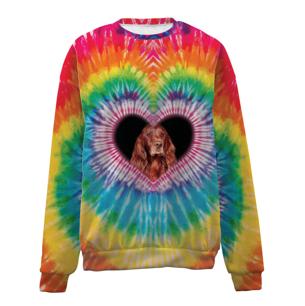 Irish Setter-Big Heart-Premium Sweater