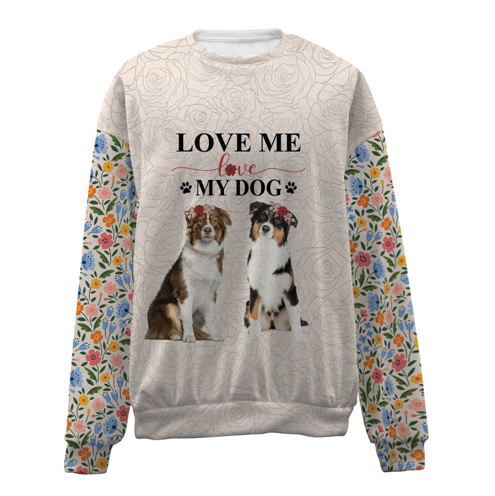 Australian Shepherd-Love My Dog-Premium Sweater